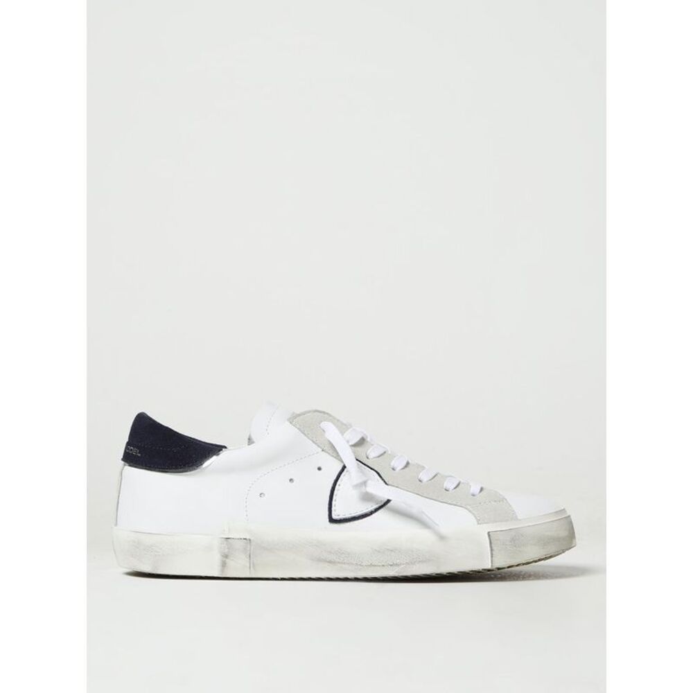 Philippe Model Men Prsx Sneakers Philippe Model In Leather
